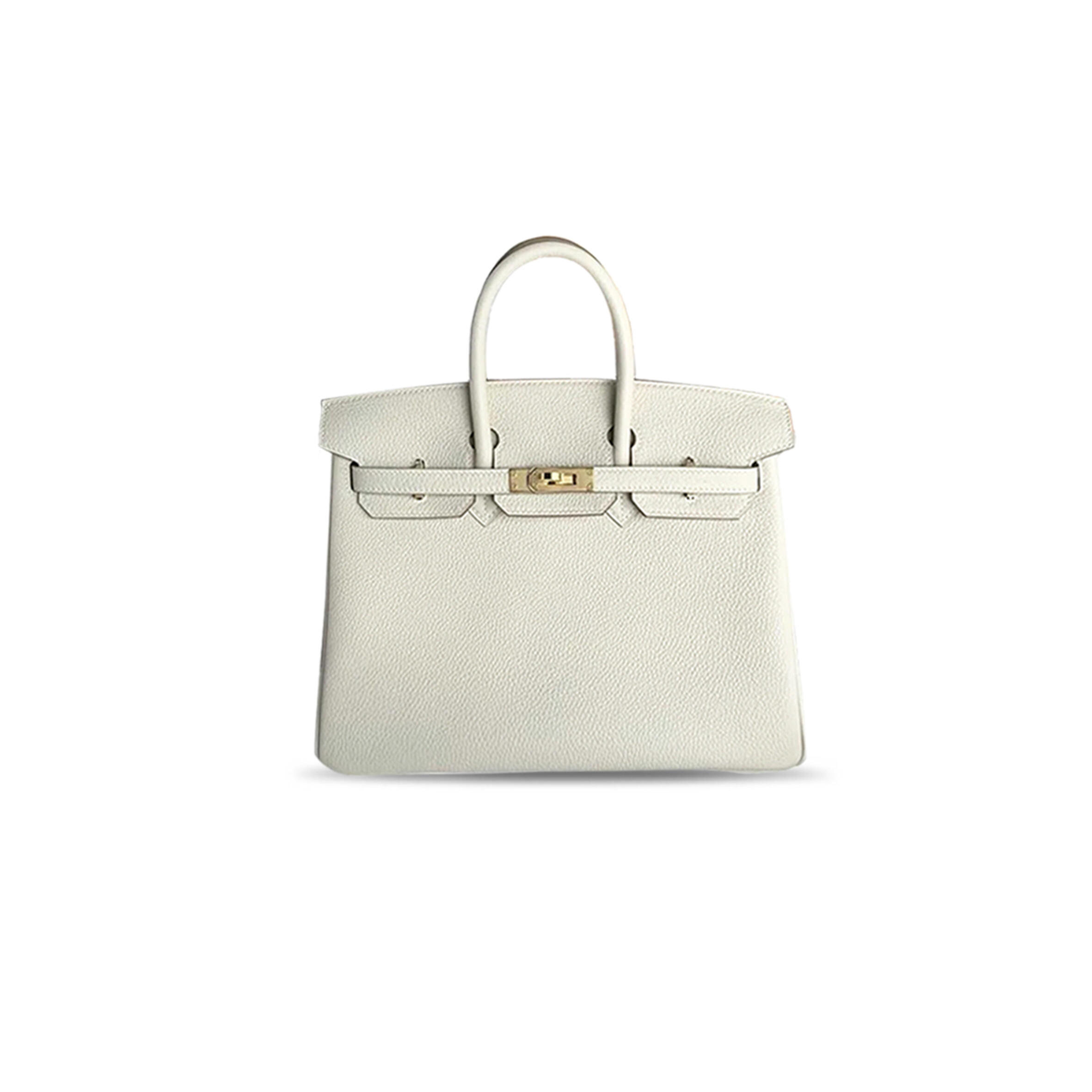 H**me5 BIRKIN 30 CRAIE WHITE BEIGE TOGO LEATHER GOLD HARDWARE HANDBAG 326871 (30*23*15cm) Master Quality